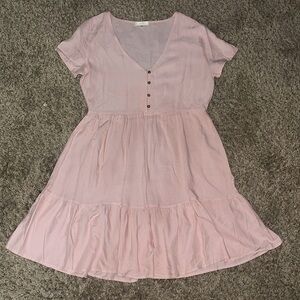 Babydoll Light Pink Dress
